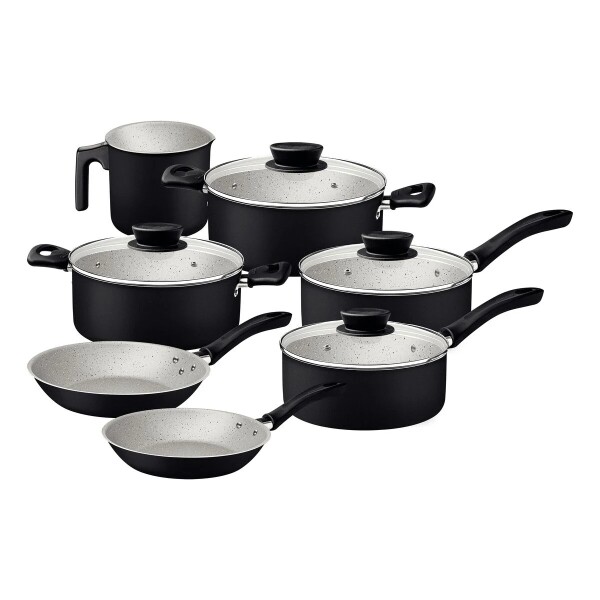 Batería De Cocina 7pzas Negro - 28299/006 - Tramontina Batería De Cocina 7pzas Negro - 28299/006 - Tramontina