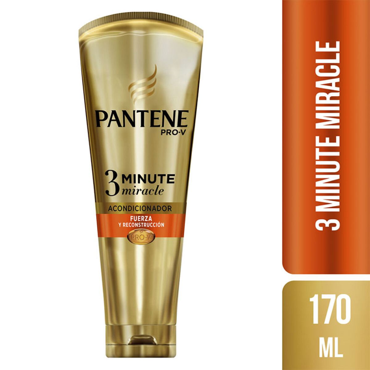 Pantene 3 Minute Miracle Fuerza y Reconstrucción 170ml – Tratamiento Capilar 