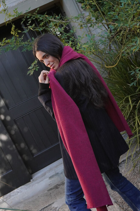 Pashmina PUR Ciruela