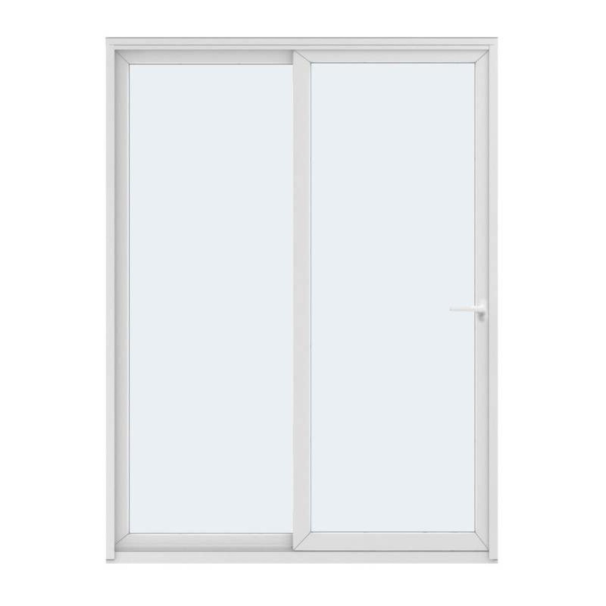 Ventana de PVC Blanco 200 X 200 Puerta Corrediza Aislante 