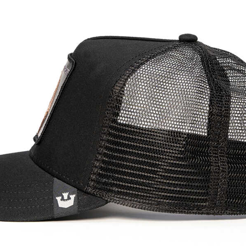 Gorra Goorin Bros Trucker Baseball - The Murder Bear Negro