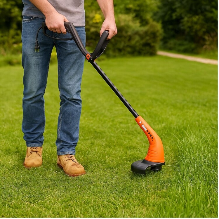 BORDEADORA ELECTRICA TRAMONTINA 1500W NARANJA