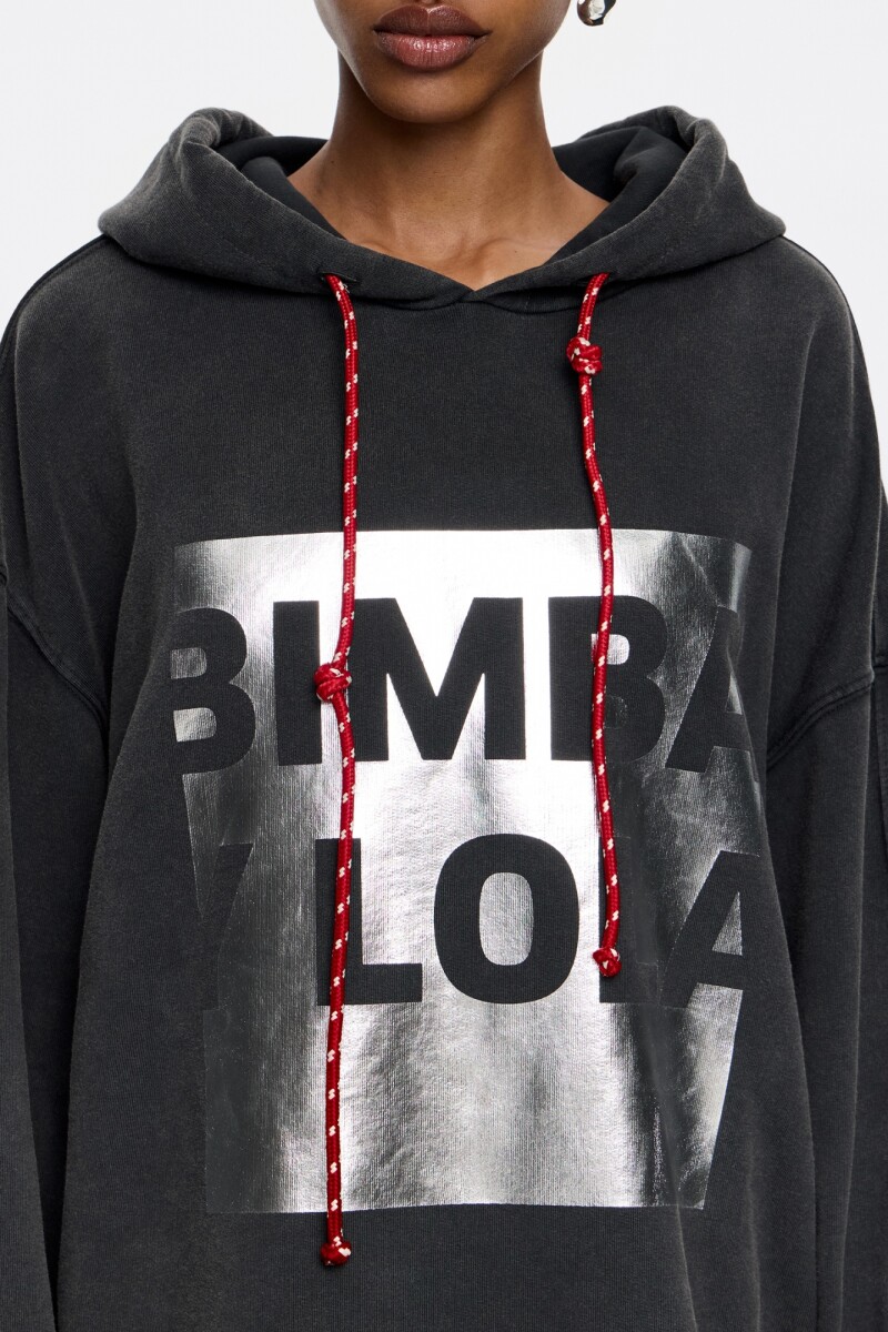 SUDADERA Negro