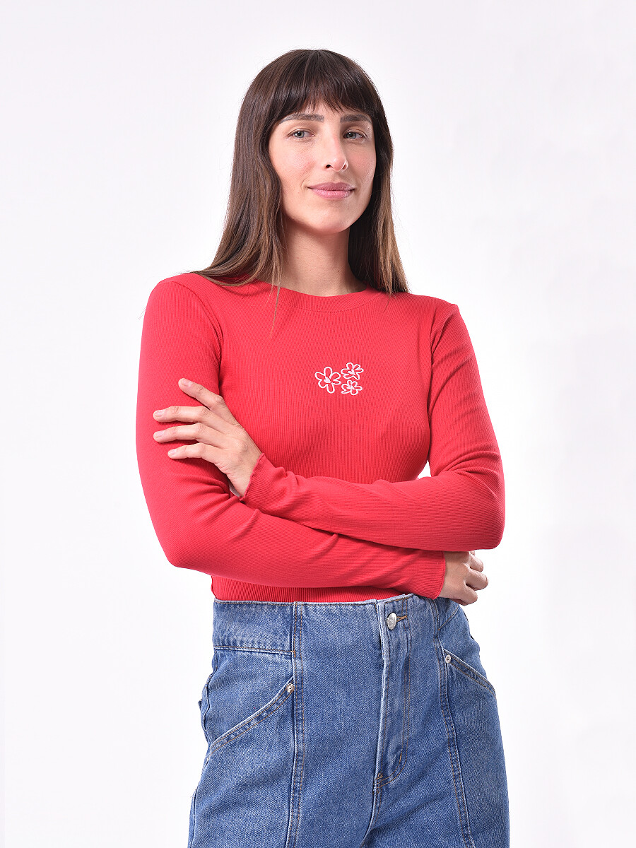 REMERA SPREAD - ROJO 