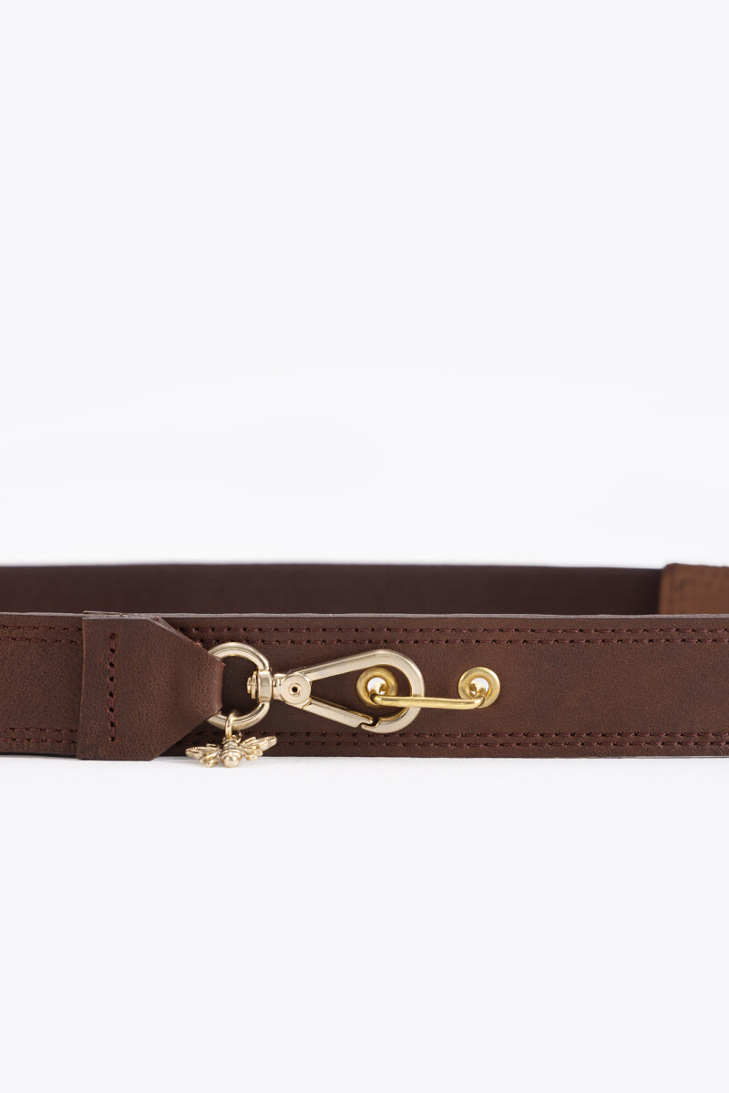 CINTURON BEE Marron