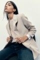 Blazer oversized beige
