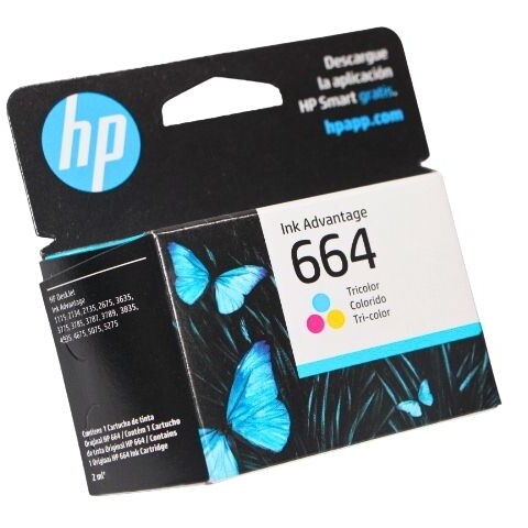 CARTUCHO HP 664 2135 TRICOLOR CARTUCHO HP 664 2135 TRICOLOR