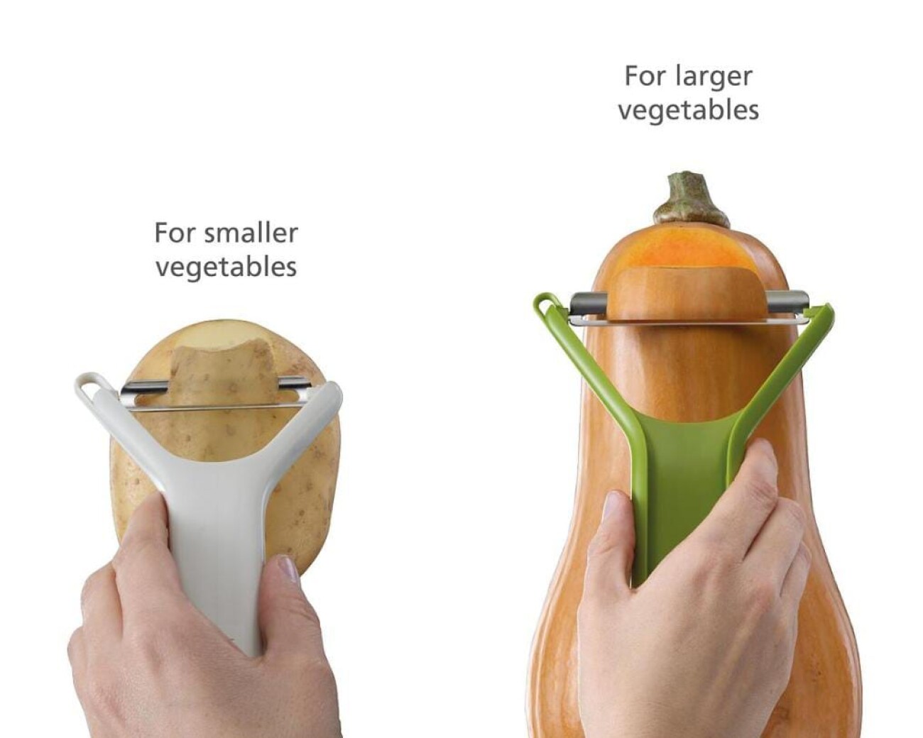 Peladores de verduras, set x2 tamaños Peladores de verduras, set x2 tamaños