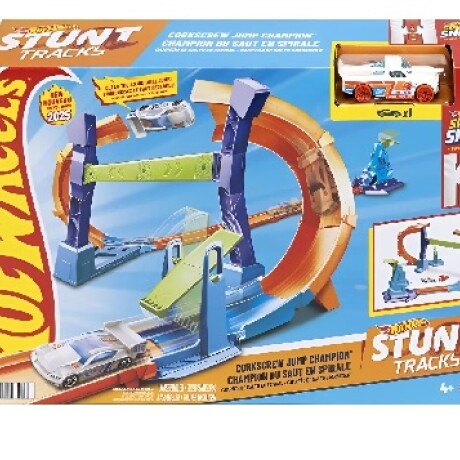 HOT WHEELS PISTAS CAMPEÓN DE SALTO EN ESPIRAL