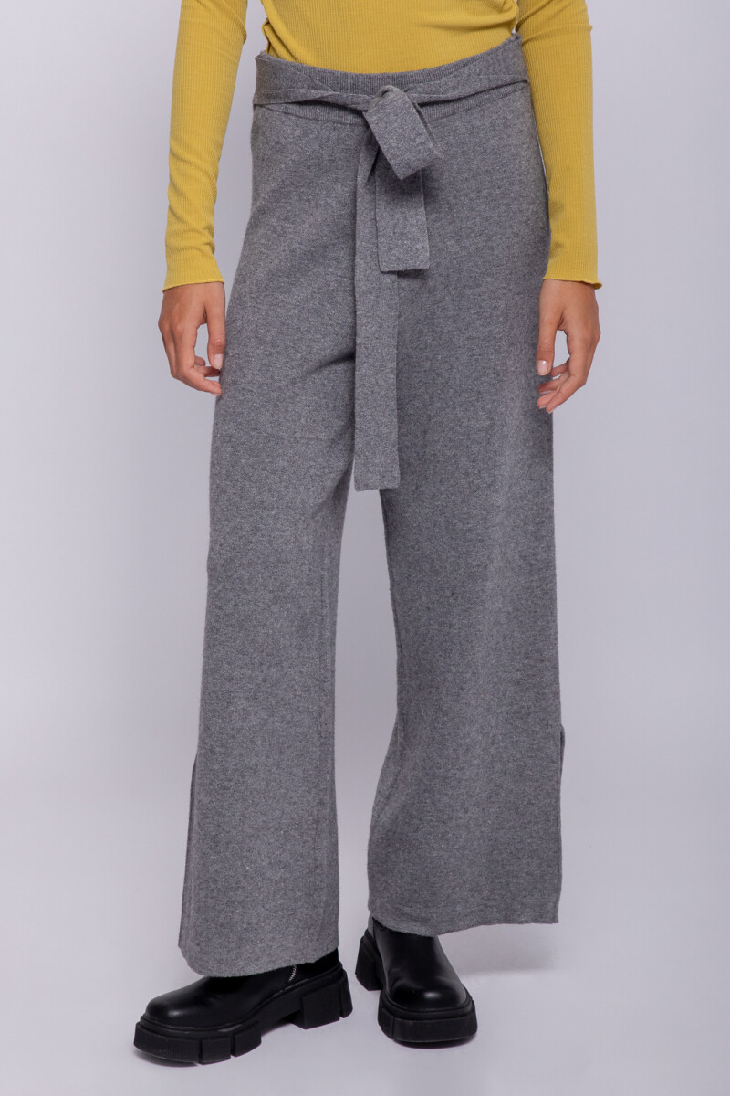 PANTALON IVO Gris Melange