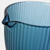 JARRA DE VIDRIO AZUL 1100ML Unica