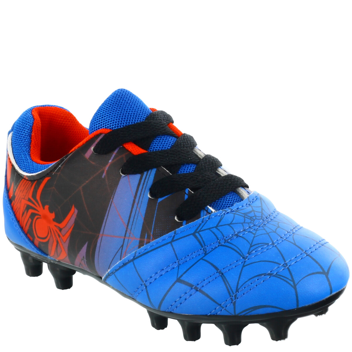 Futbol Campo Spiderman Marvel - Azul/Negro/Rojo 