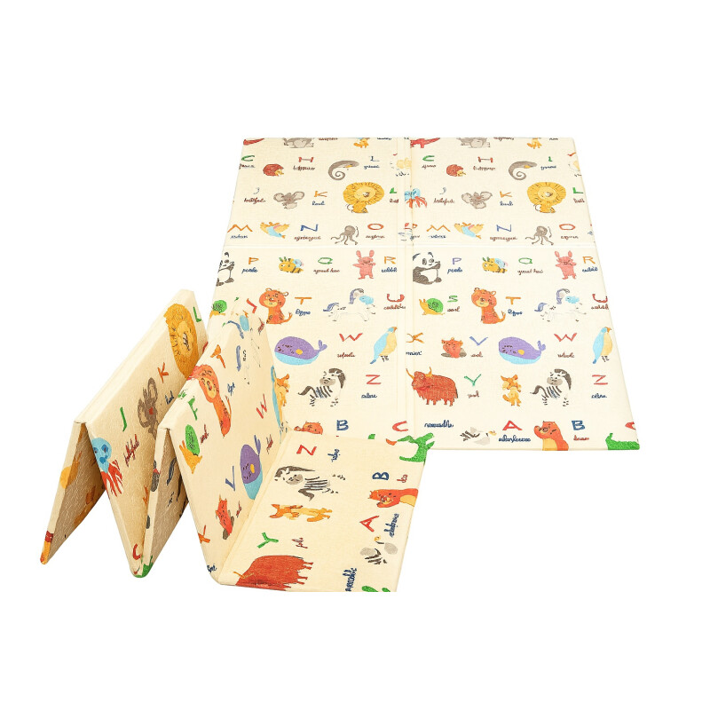 Alfombra Antigolpes Infantil Reversible 180x150 Bebes-niños Blanco