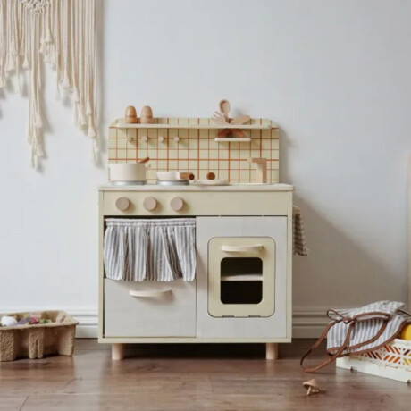Juego Infantil de Cocina Madera Vintage