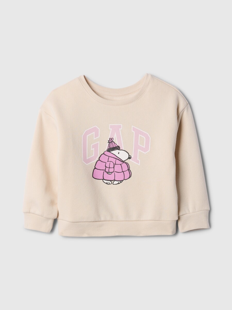 Buzo Deportivo Logo Gap Toddler Niña - Sp Snoopy Puffer 