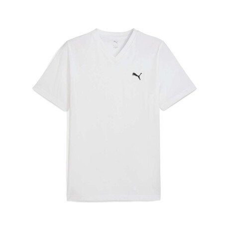 Remera Ess Vneck Tee de Hombre Blanco
