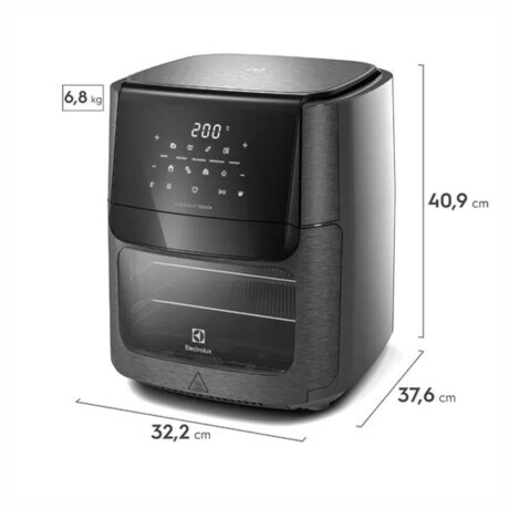 Freidora De Aire Digital ELECTROLUX EAF90 1500W Capacidad 12L Freidora De Aire Digital ELECTROLUX EAF90 1500W Capacidad 12L