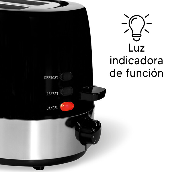 Tostadora Smartlife Sl-td8211 TOSTADORA SMARTLIFE SL-TD8211 NEGRA AP