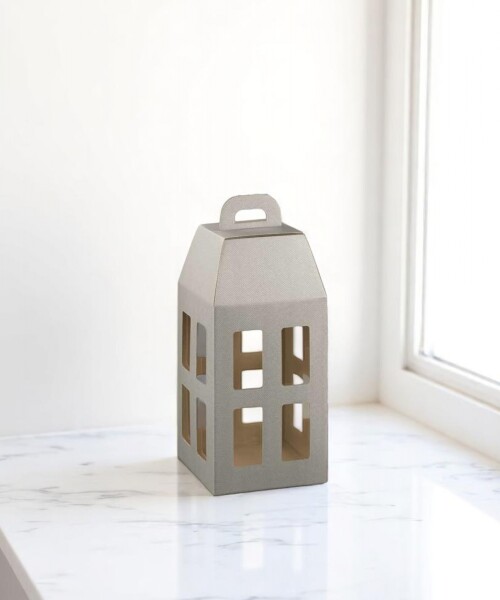 Caja linterna 18x18x39,5 cm. - TORTORA Caja linterna 18x18x39,5 cm. - TORTORA