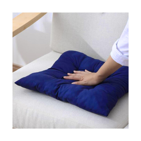 Almohadon Decorativo Poliester Algodón Super Cómodos X4 Variante Color Azul Eléctrico