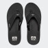 Ojotas Reef Fanning Negro