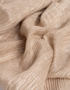 Pashminas Con lurex Pashmina Plisada Con Efecto Degrade Dorado Y Lurex - Combinacion Bicolor