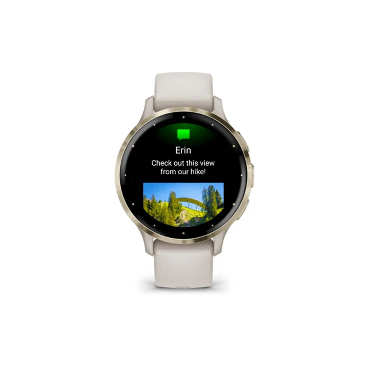 Reloj Smartwatch Garmin Venu 3s Beige Crema 