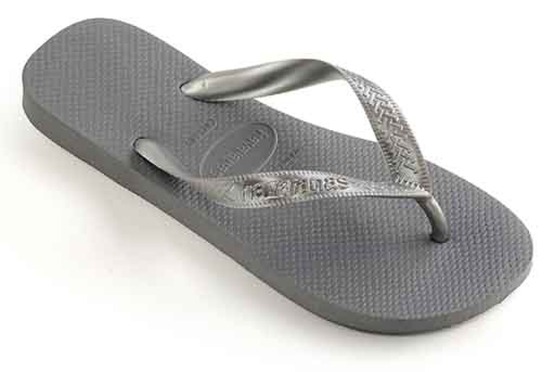 Ojota Unisex Havaianas Havaiana Top - Gris Acero 