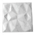 Revestimiento de Pared Panel 3D PVC 50x50 Cm Marmol Claro Diseño Marmol Claro