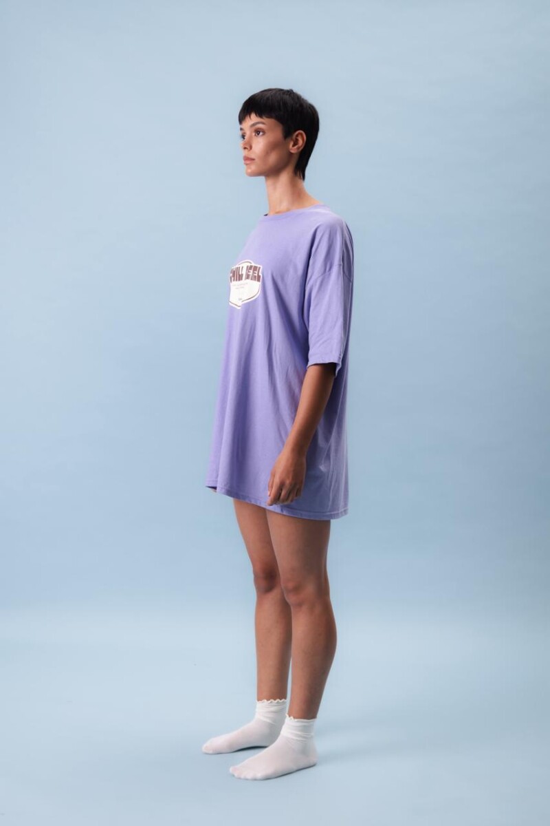 Remera Chill Peel Lila