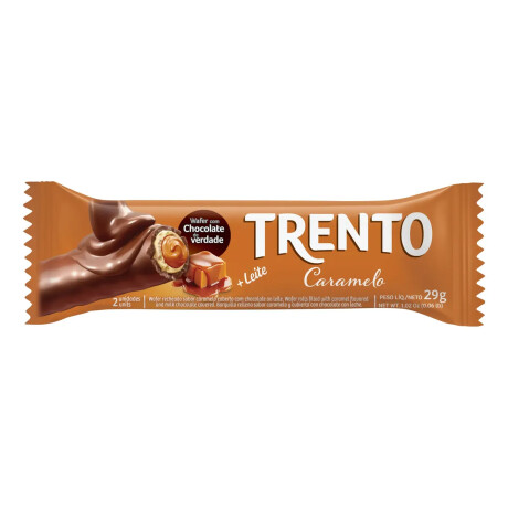 Barquillo Trento Rell x 16 Caramelo