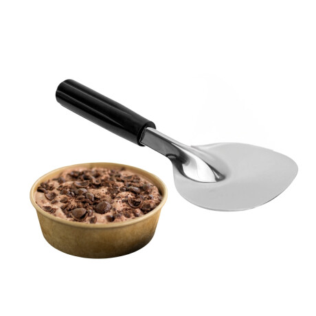 Cuchara Pala para Helado 22 cm Negro Acero Inoxidable Cuchara Pala para Helado 22 cm Negro Acero Inoxidable