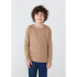 CAMISETA ML MASC BEIGE