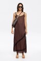 VESTIDO Marron