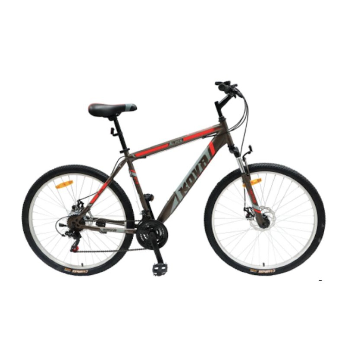 BICICLETA KOVA ALPES RODADO 27.5 - GRIS 