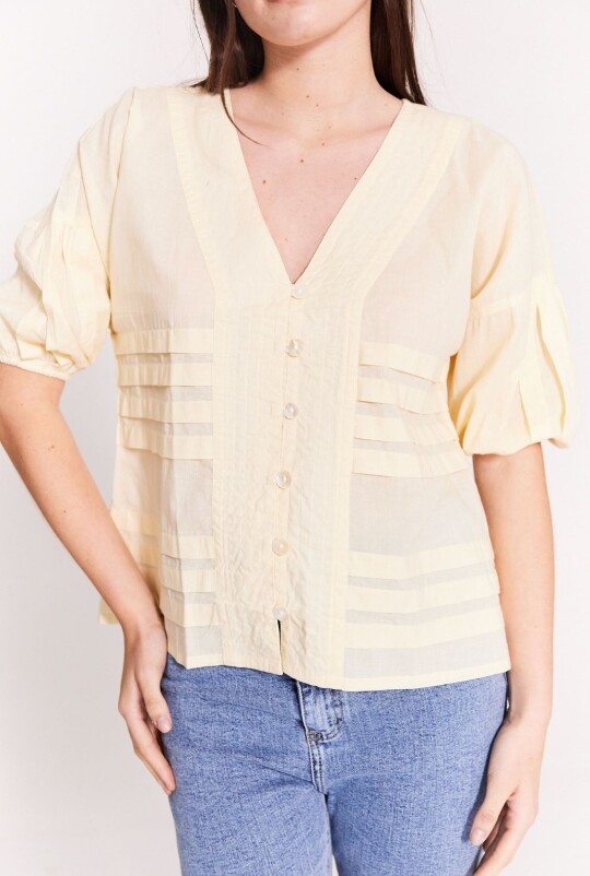 Blusa Zante Beige