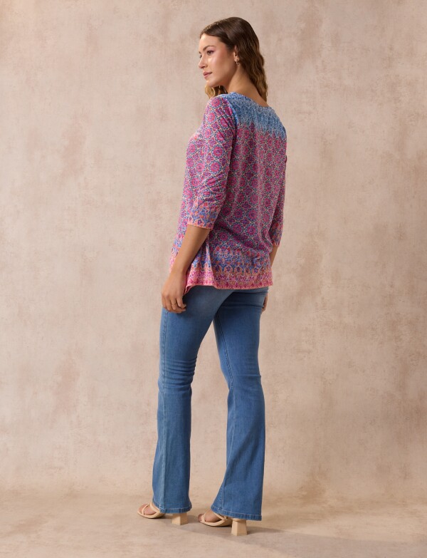 Blusa Printed MULTI/ROSA