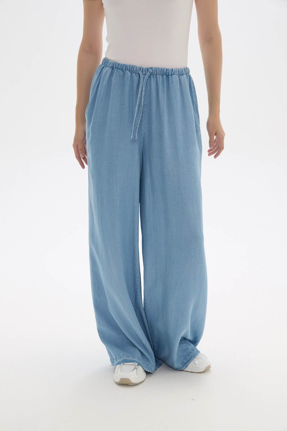 Pantalon Melb Celeste