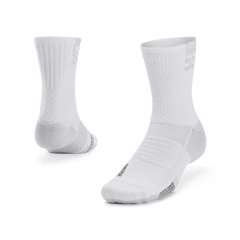 UA AD Playmaker 1pk Mid-WHT WHT-100
