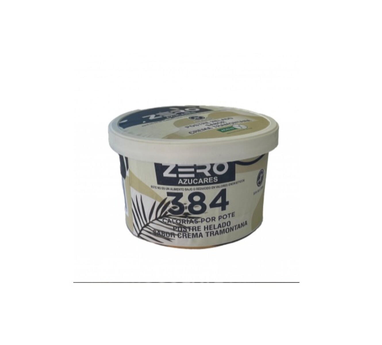 HELADO ZERO 250ML CREMA TRAMONTANA 