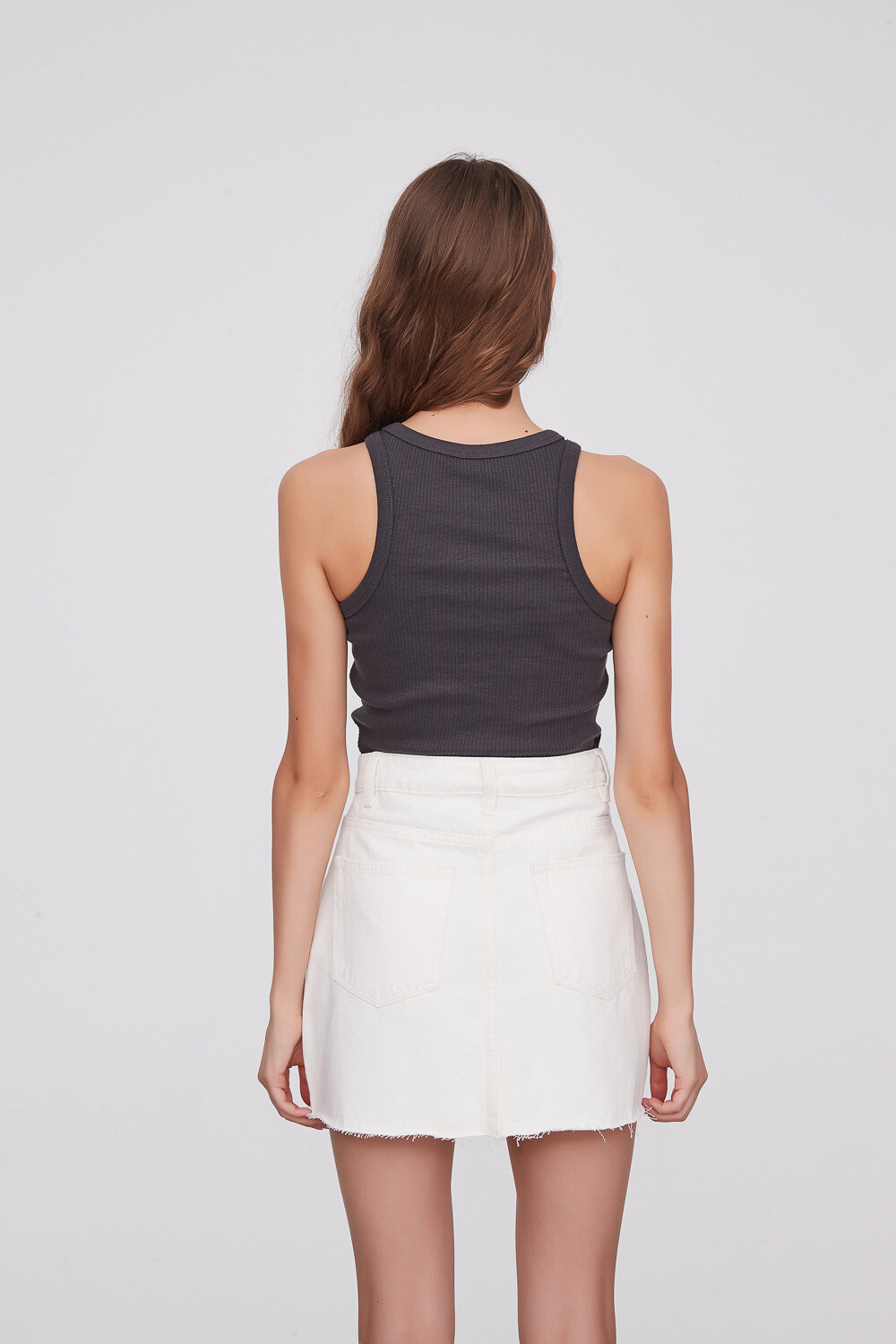 Musculosa Ethereum Gris Topo