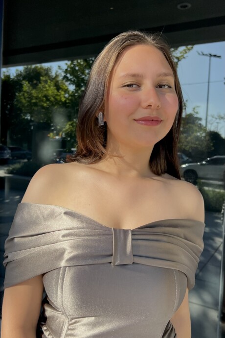 Vestido Helena Gris