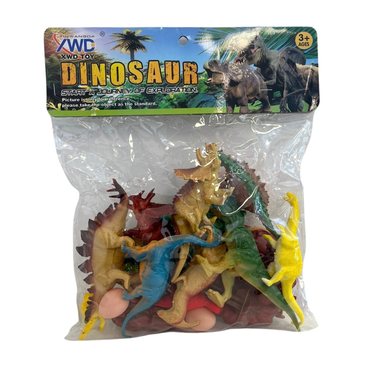 Dinosaurio Bolsa Pvc Gde 