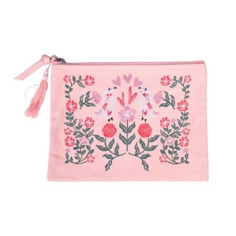 NECESSAIRE ALGODON-RECICLADO ROSA