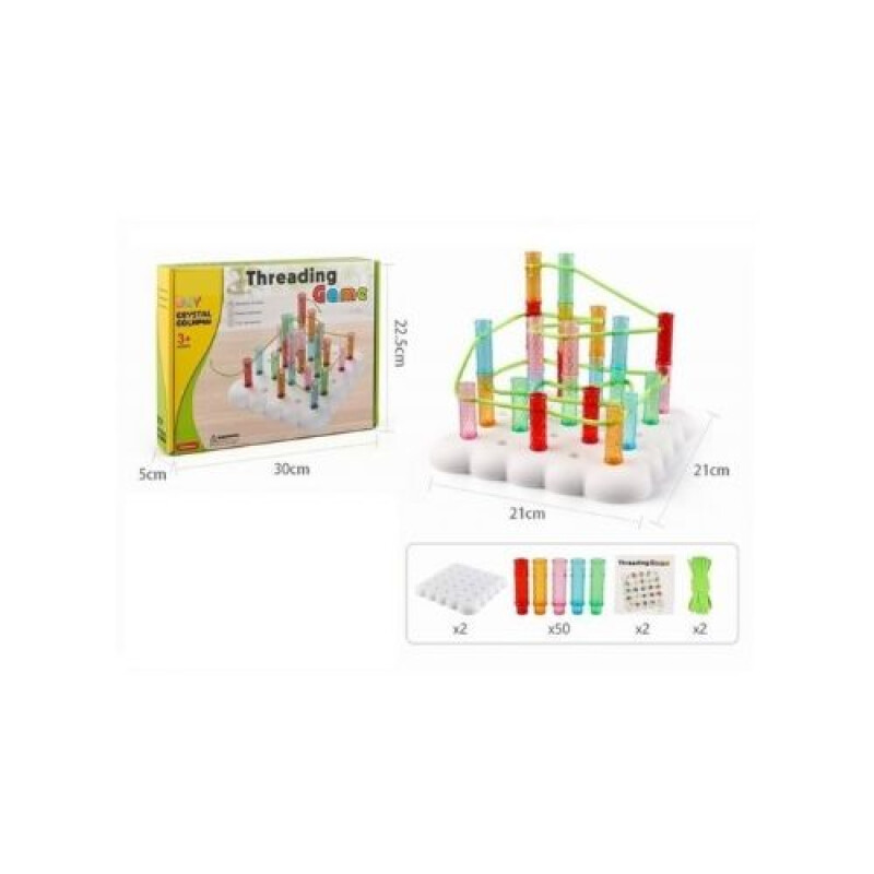 JUEGO DE INGENIO CON TUBOS E HILOS Juego De Ingenio Con Tubos E Hilos