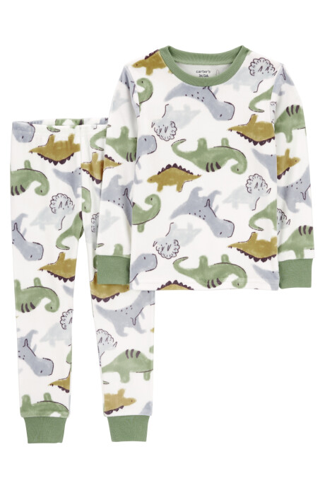 Pijama dos piezas de micropolar, diseño dinos Pijama dos piezas de micropolar, diseño dinos