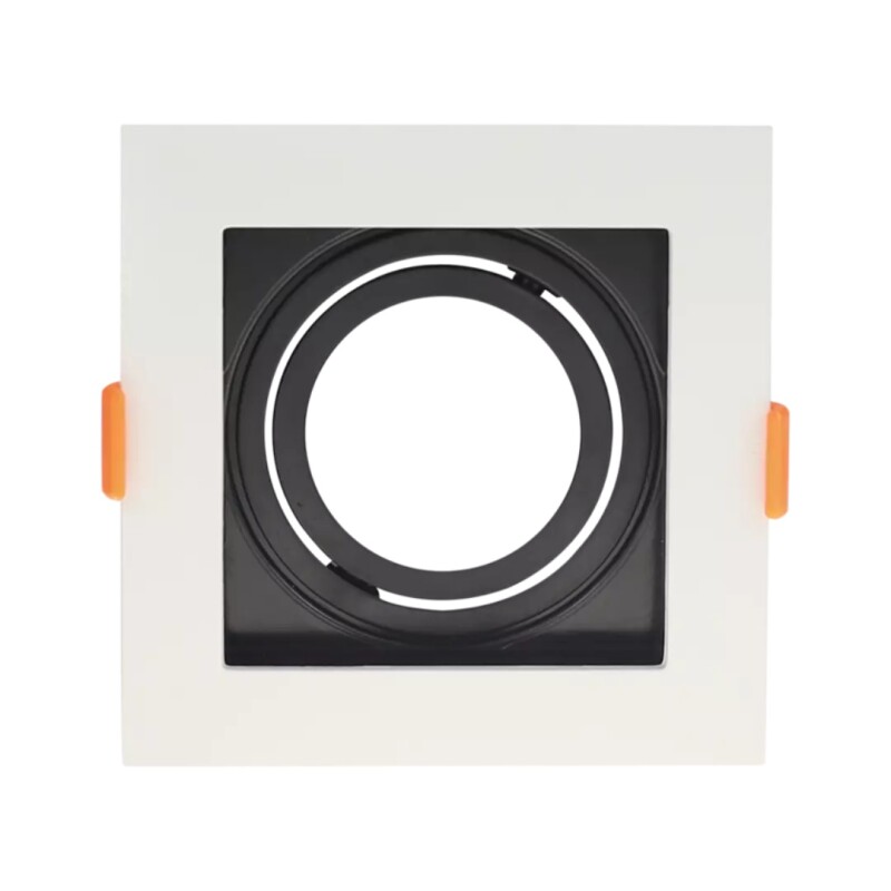 SPOT VCP AR111 BL/NEG CUADRADO SPOT VCP AR111 BL/NEG CUADRADO