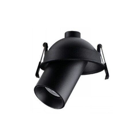 SPOT CABEZAL EMB. MOVIL 1L GU10 NEGRO SPOT CABEZAL EMB. MOVIL 1L GU10 NEGRO