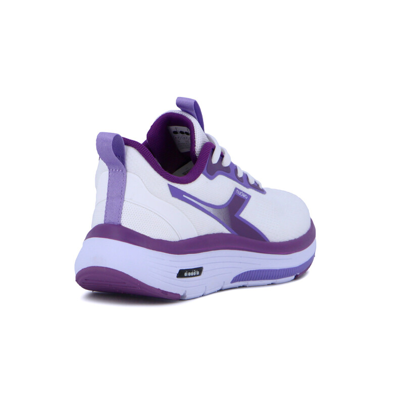 Diadora Moon Calzado Running Mujer - WHITE/VIOLET Blanco-Violeta