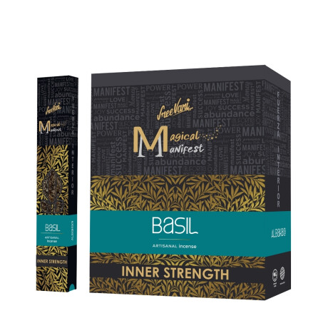 INCIENSO SREE VANI MANIFIESTO 30 GR X12 Albahaca